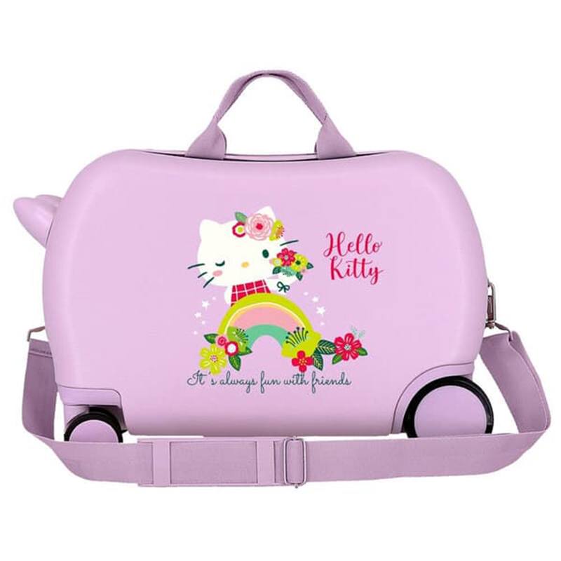 Mala trolley ABS Always Fun With Friends Hello Kitty 45cm - Imagem 2