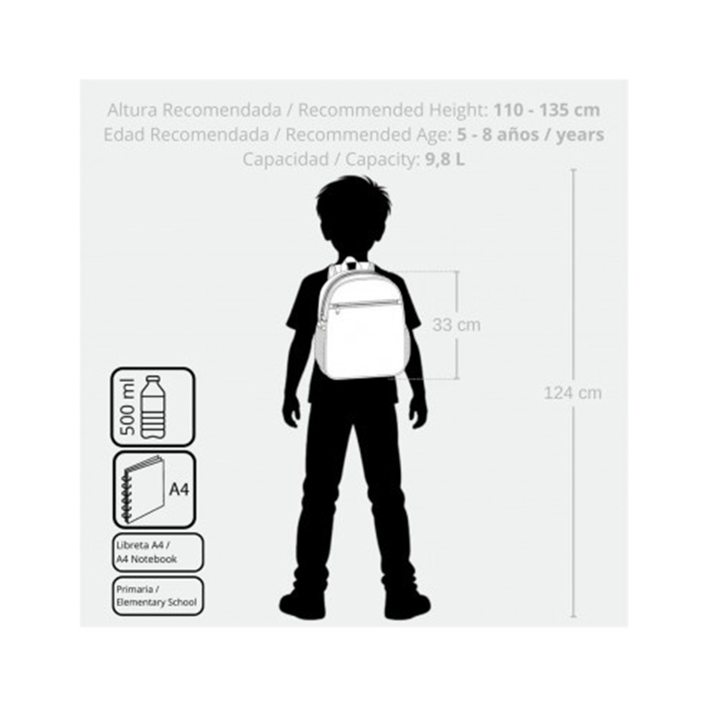 Spidey Mochila infantil Dino-Webs Adaptable a Carro 33cm - Imagen 4