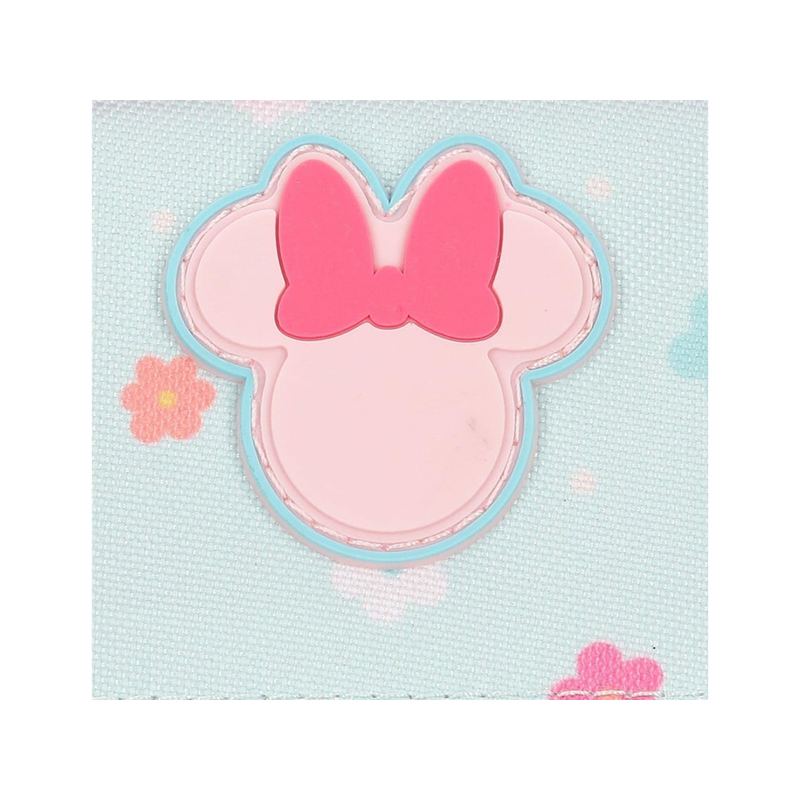 Minnie Estuche Tres Cremalleras Imagine Rosa 22cm - Imagen 3