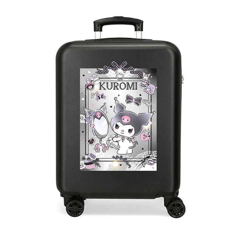 Kuromi Trolley ABS Dream Closer Negra 55cm