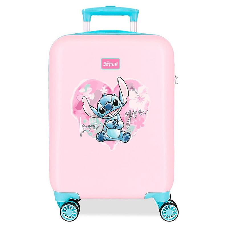 Stitch Trolley Heart Rosa 50cm