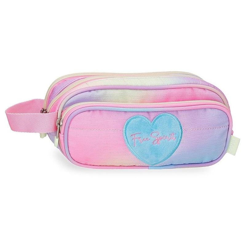 Estojo Free Spirit Triplo 22cm