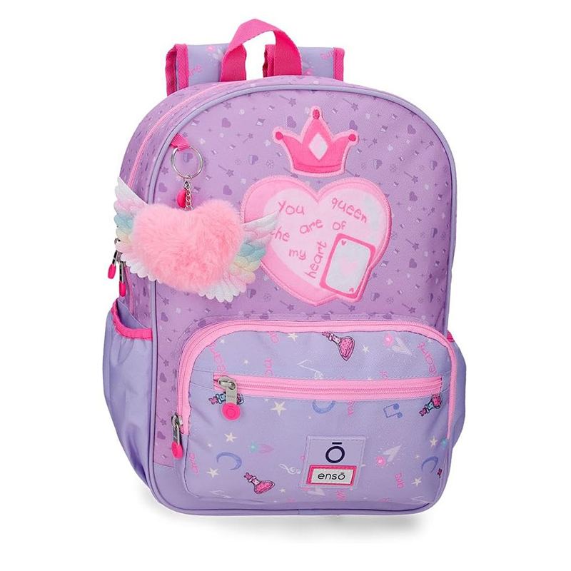 Mochila Adaptable Enso Queen of Hearts 38cm