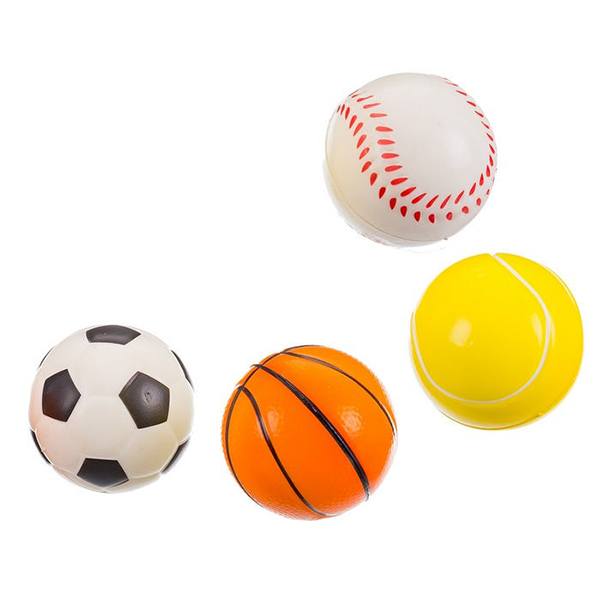 Bola Desportiva em Espuma 6cm - Imagem 1