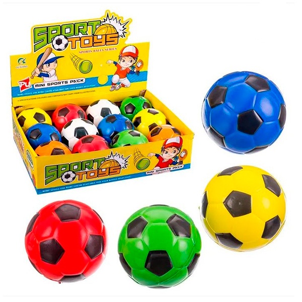 Bola de Futebol de Espuma 10cm - Imagem 1