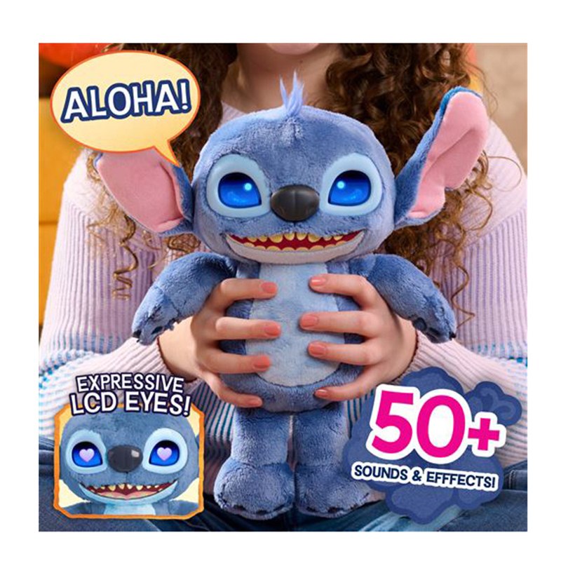 Stitch Peluche Interactivo Many Moods 30cm - Imagen 7
