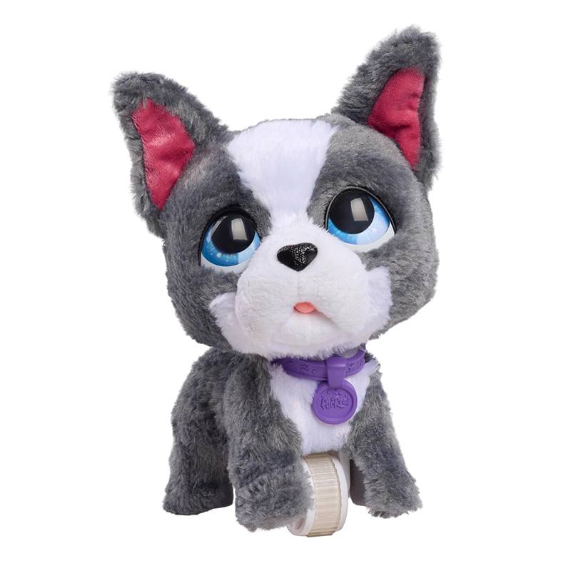 FurReal Walk A Lots Bulldog Francês Peluche Interativo