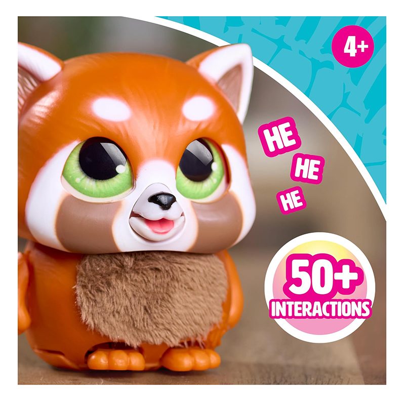 FurReal Handfuls Shy el Panda Rojo - Imagen 4