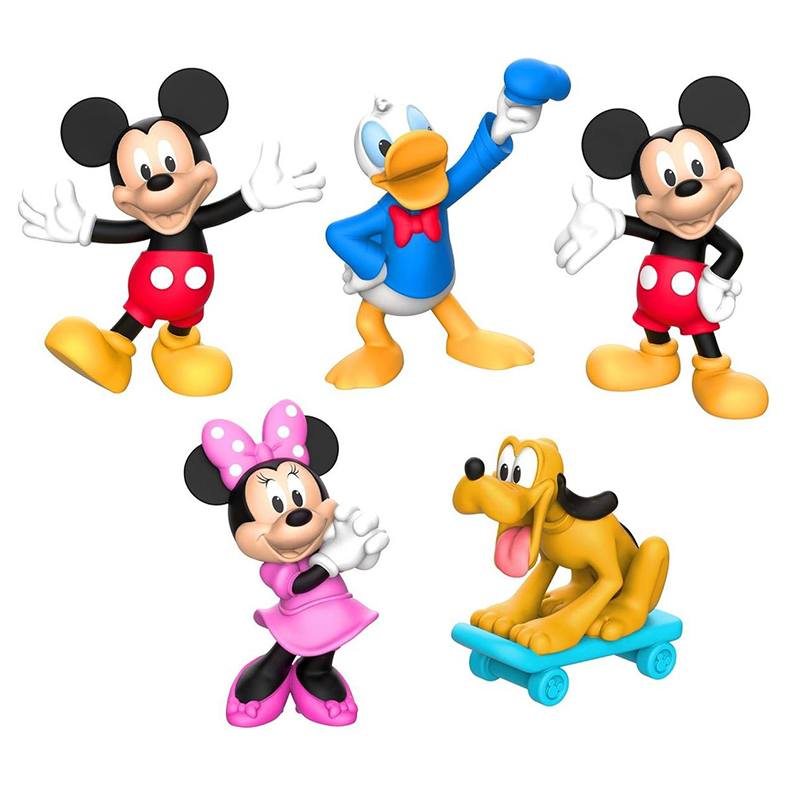 Mickey Mouse Pack 5 Figuras Disney - Imagem 1
