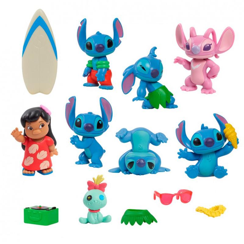Stitch Pack 13 Figuras Deluxe 5cm - Imagen 1