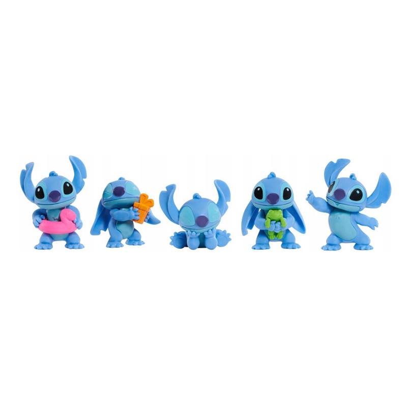 Stitch Pack 5 Mini Figuras - Imagen 1