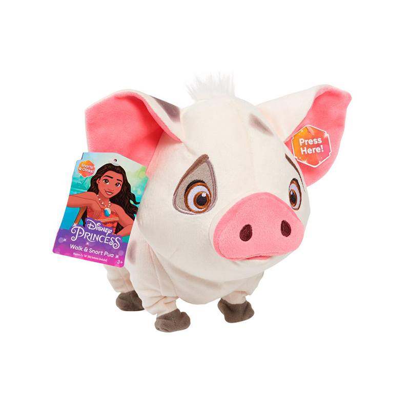 Disney Peluche Cerdito Pua Camina y Gruñe Vaiana 2 - Imagen 2