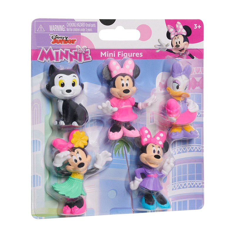 Minnie Mouse Pack 5 Mini Figuras 