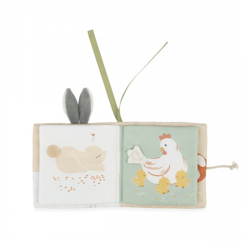 Kaloo Libro de Tela con Burro de Peluche - Imagen 1