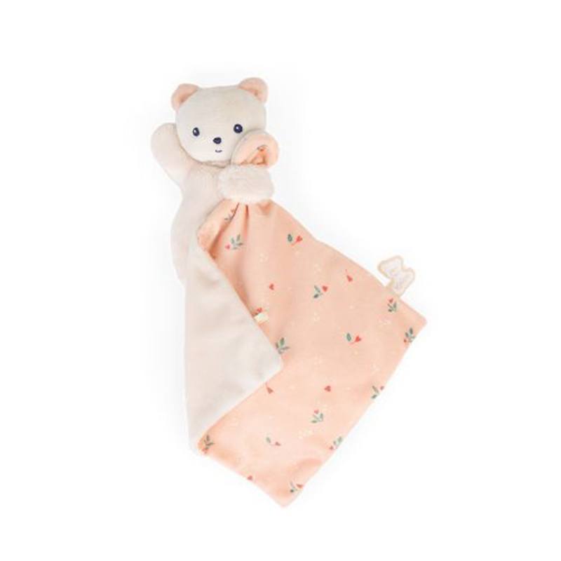 Kaloo Manta com Urso Folhas de Amor
