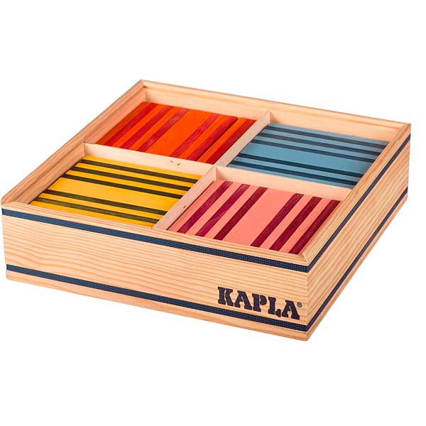 Kapla Caja Construcción 100p Colores - Imagen 1