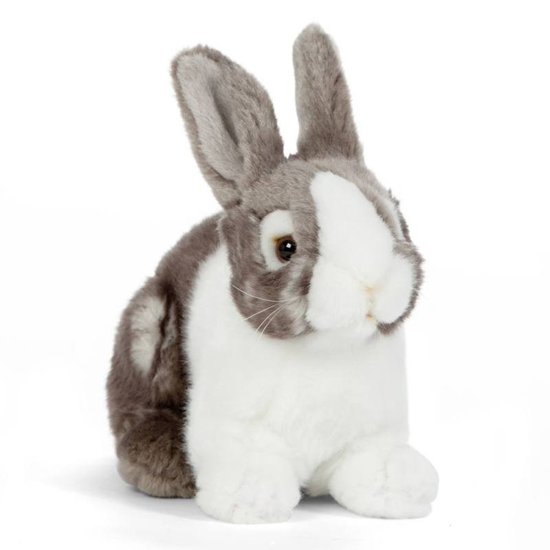 Peluche Coelho Cinza