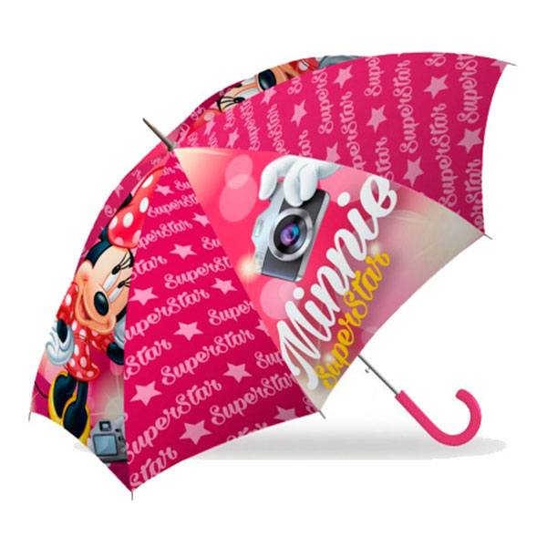 Paraigües Automàtic Minnie Mouse SuperStar - Imatge 1