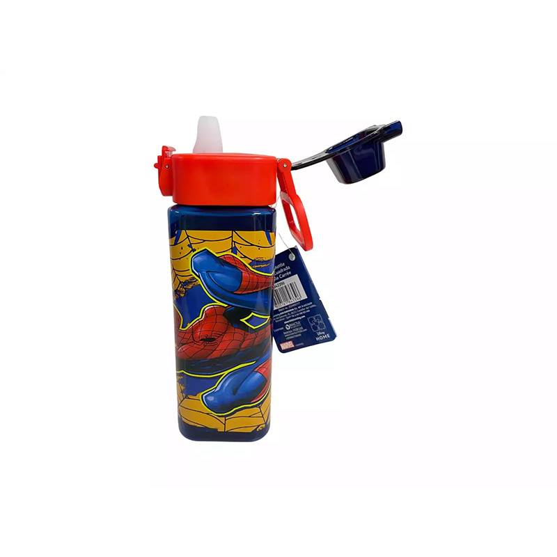 Spiderman Cantimplora Marvel Cuadrada 500ml - Imagen 1
