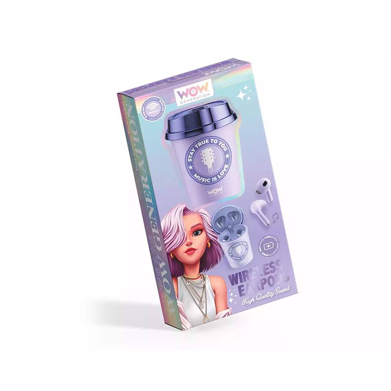 Wow Generation Auriculares Sem Fios Lilás