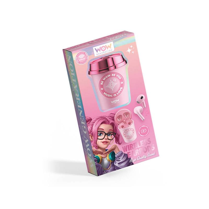 Wow Generation Auriculares Sem Fios Rosas