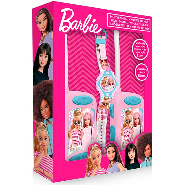 Barbie Conjunto de Relógio e Walkie Talkie - Imagem 1