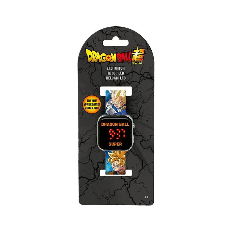 Dragon Ball Reloj Digital LED Azul - Imagen 1