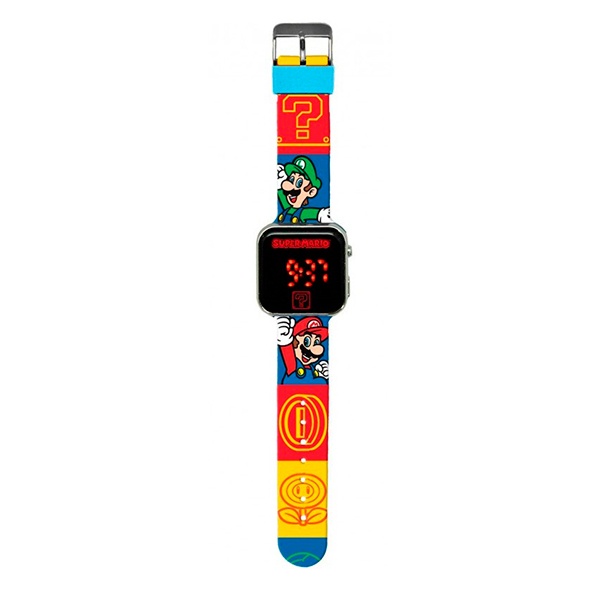 Super Mario Reloj Led - Imagen 1