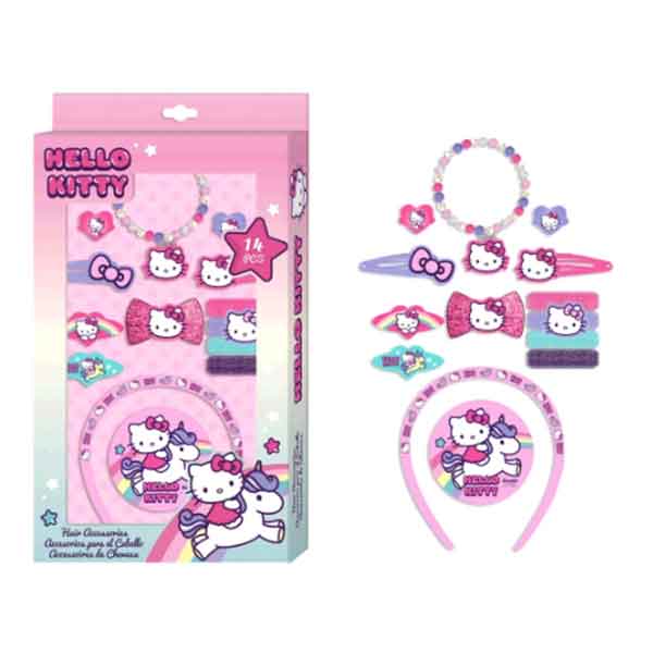 Hello Kitty Set Accessoris Cabell - Imatge 1