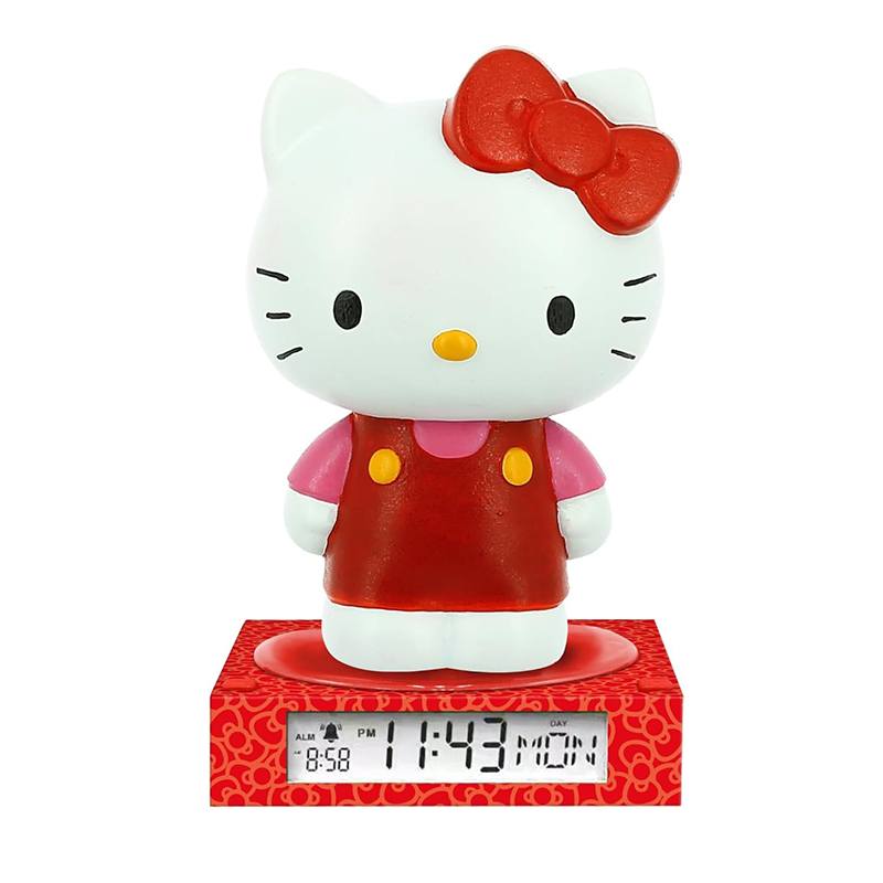 Hello Kitty Lámpara 3D con Despertador - Imagen 2