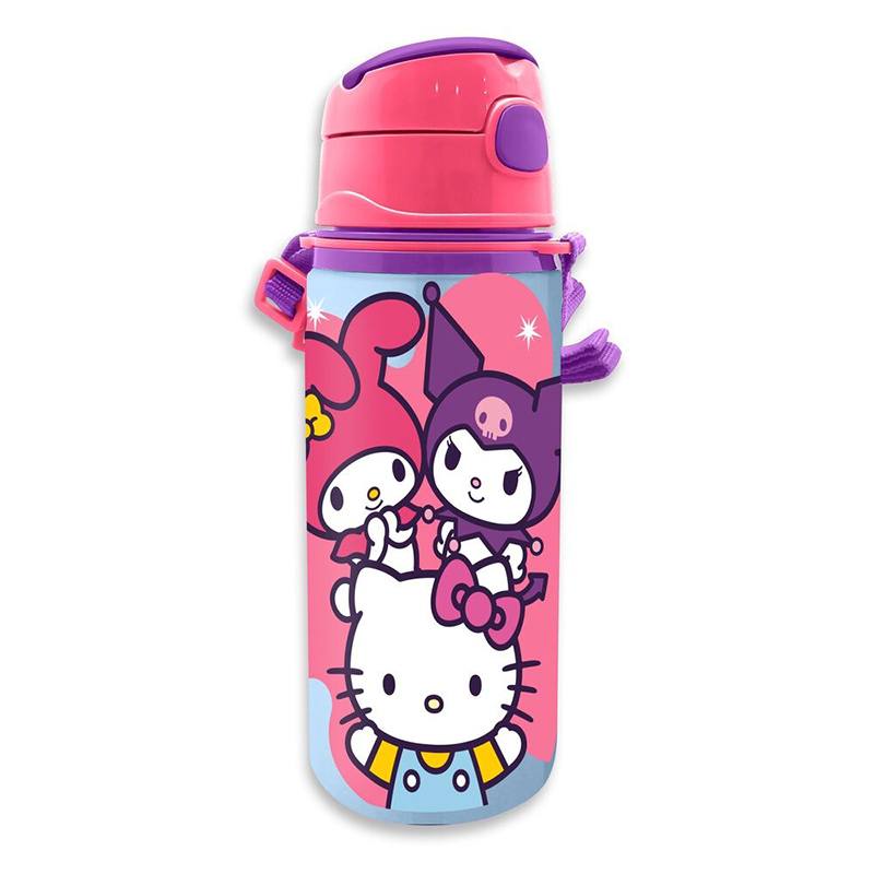 Hello Kitty Cantimplora Aluminio 600ml