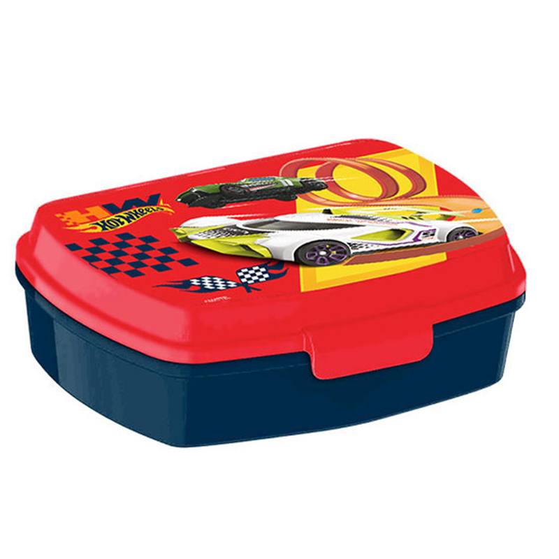 Hot Wheels Sandwichera Rectangular