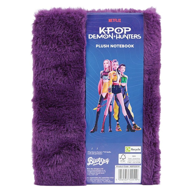 K-POP Demon Hunters Cuaderno A5 de Peluche - Imatge 1