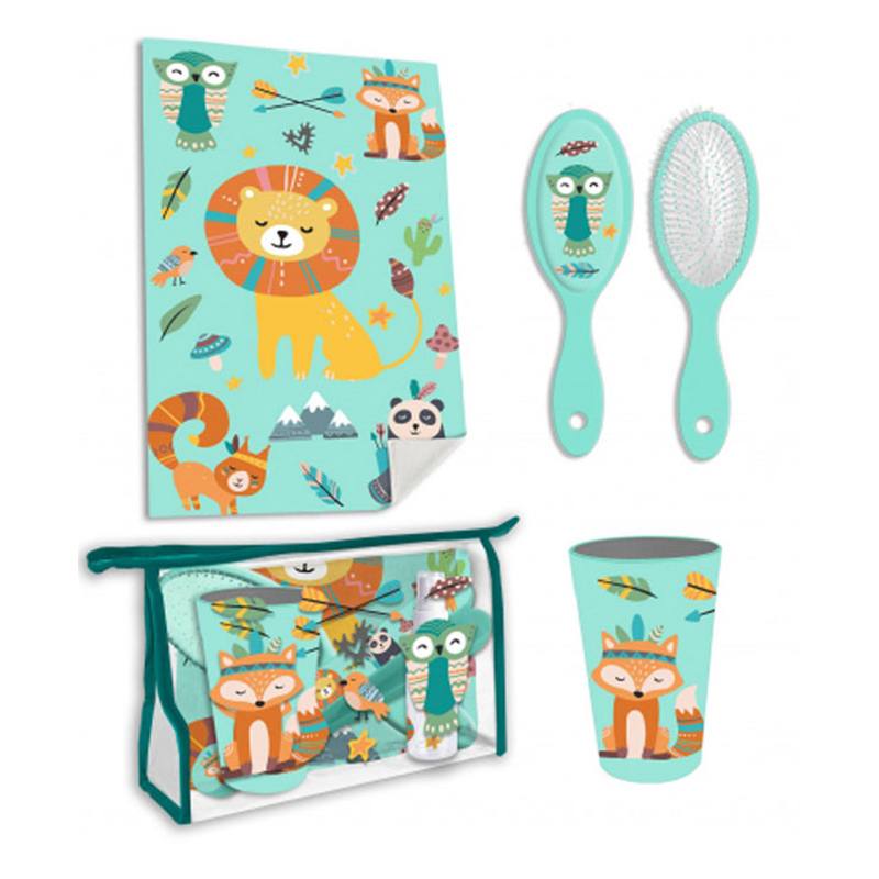 Saco de Higiene Pessoal Animais Étnicos