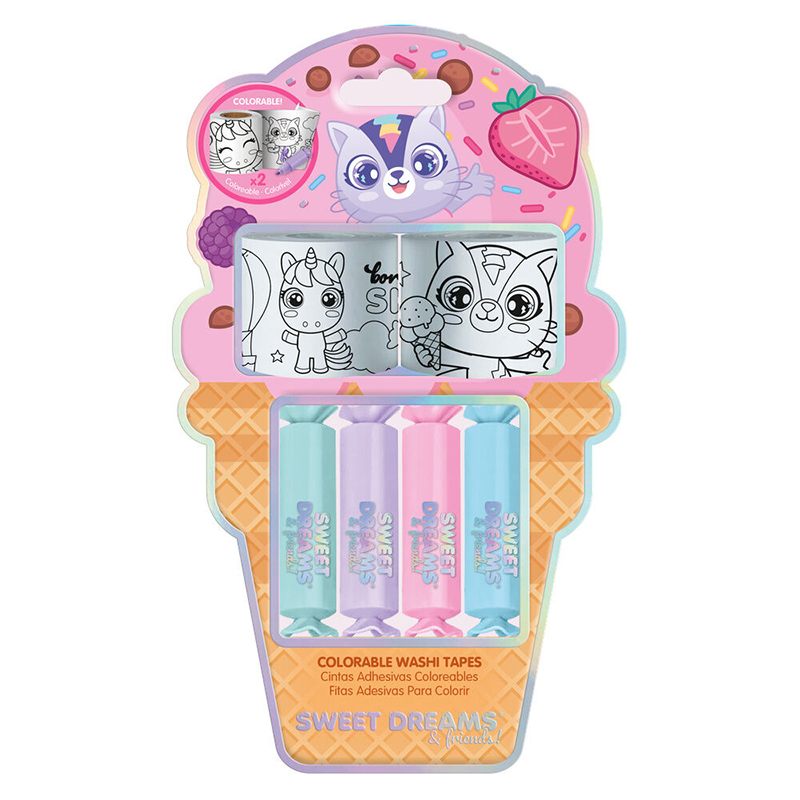Cintas Adhesivas Coloreables Sweet Dreams