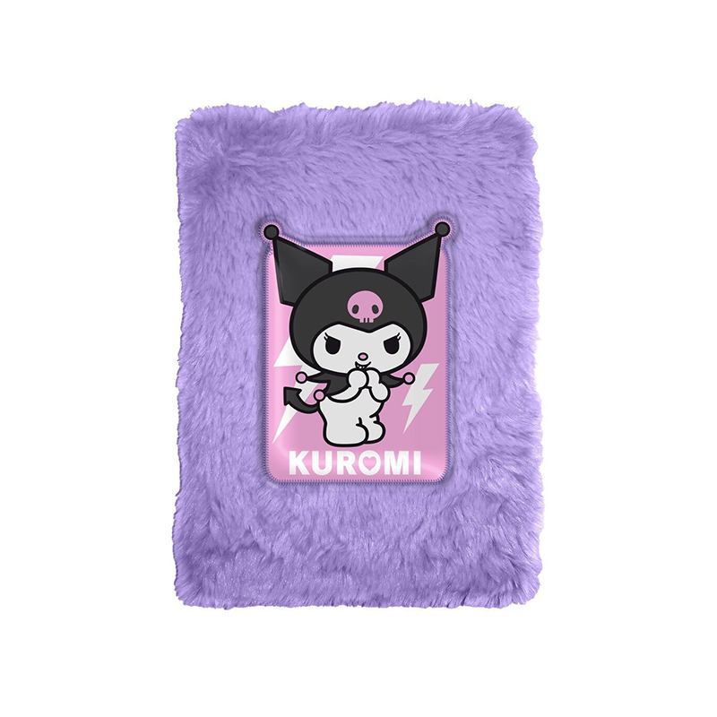 Hello Kitty Cuaderno de Peluche Kuromi