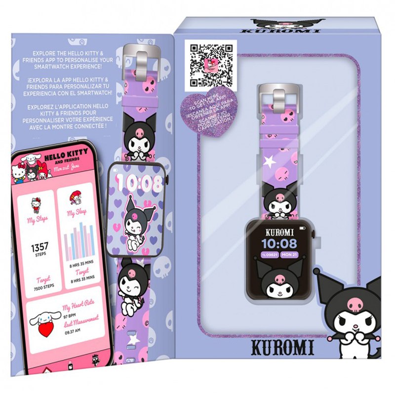 Kuromi Reloj Smartwatch con App - Imagen 2
