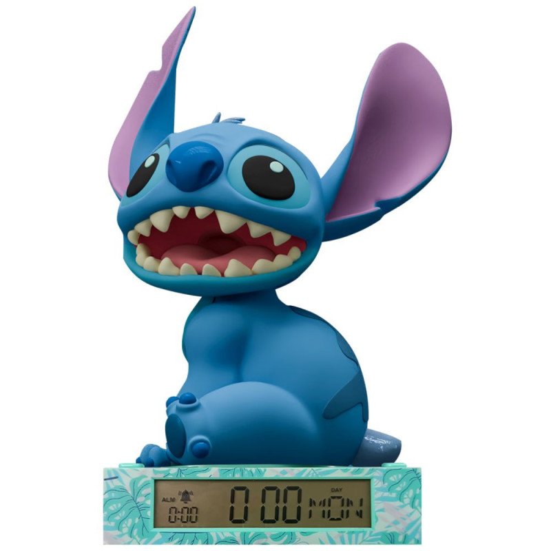 Stitch Lámpara Despertador 3D
