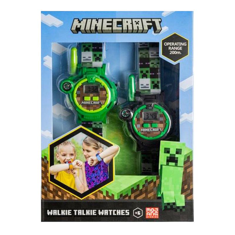 Minecraft Reloj Walkie Talkie 2en1