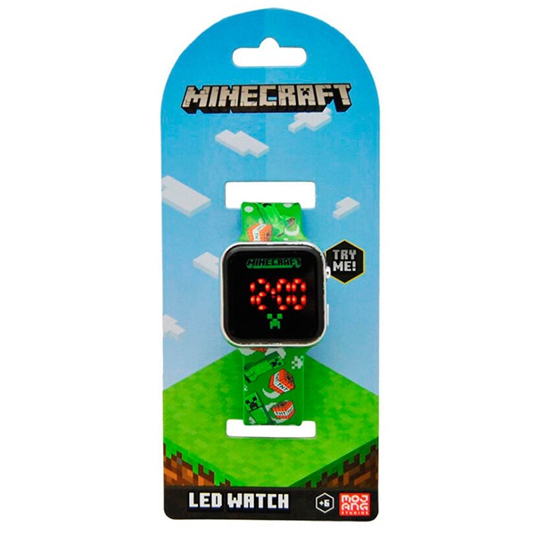 Reloj Infantil LED Minecraft - Imagen 2