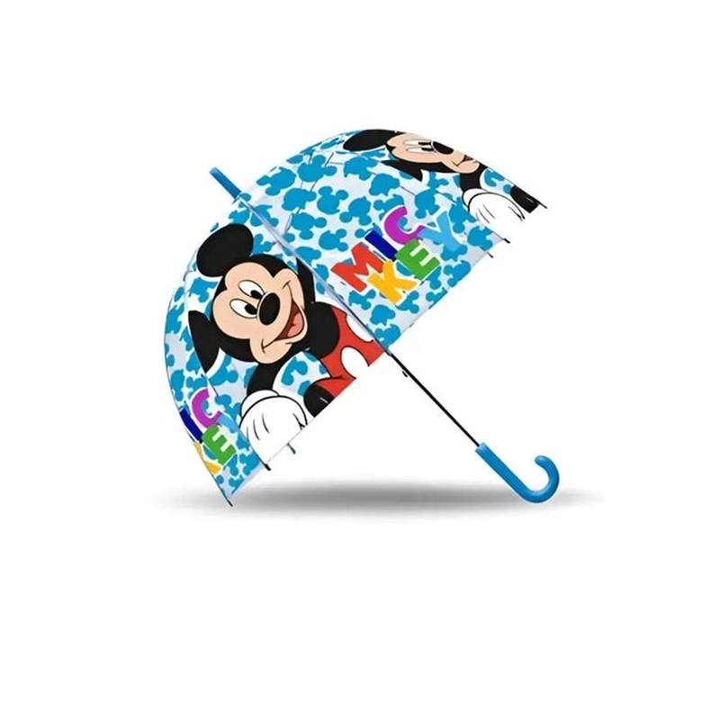 Mickey Paraguas Manual Burbuja 46cm