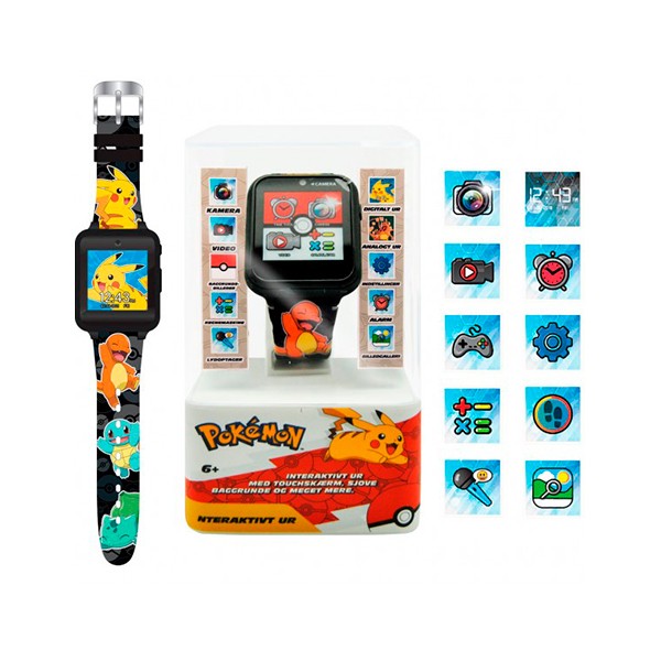 Pokémon Relógio Infantil inteligente Smartwatch - Imagem 3