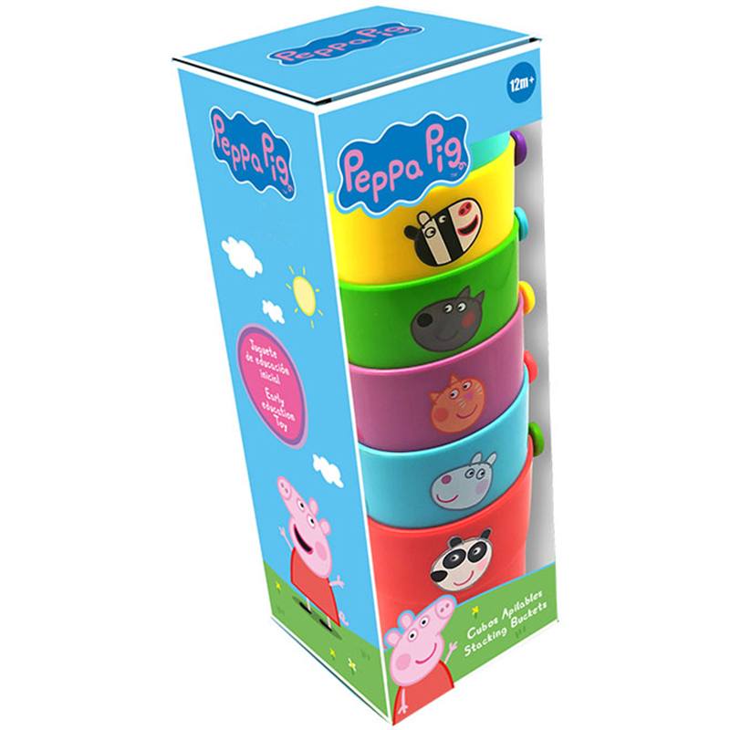 Peppa Pig Cubos Apilables - Imagen 3