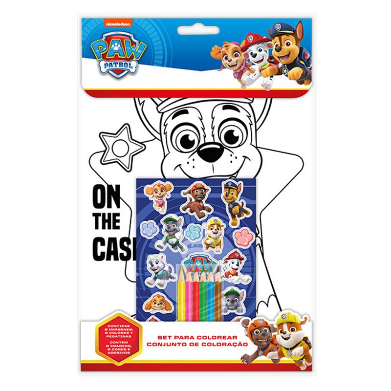 Paw Patrol Set de Colorear