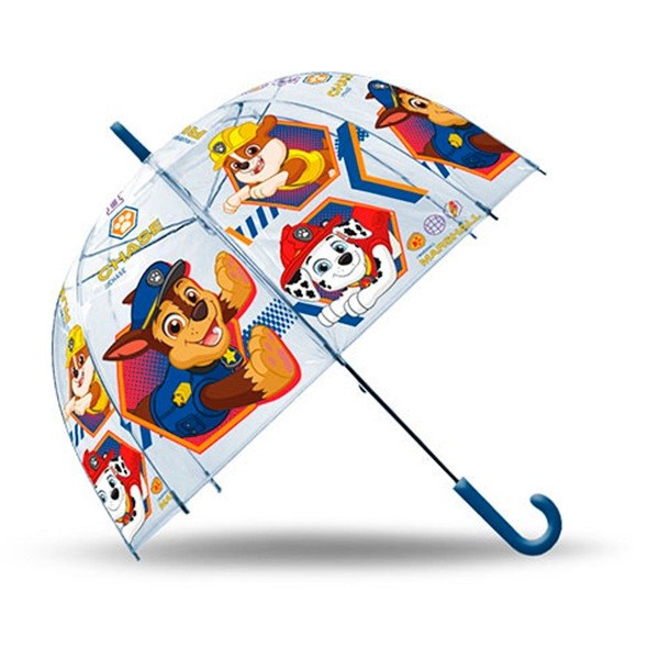 Patrulha Pata Guarda-chuva Transparente 46cm - Imagem 1