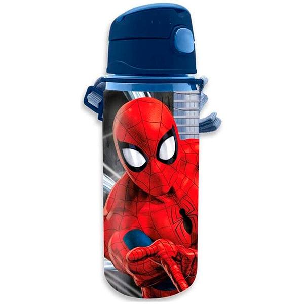 Spiderman Cantimplora Alumini amb Nansa 500ml - Imatge 1