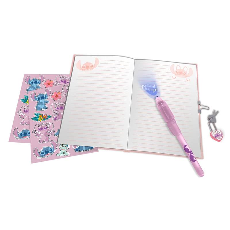 Stitch Diario Secreto con Bolígrafo Mágico - Imagen 1