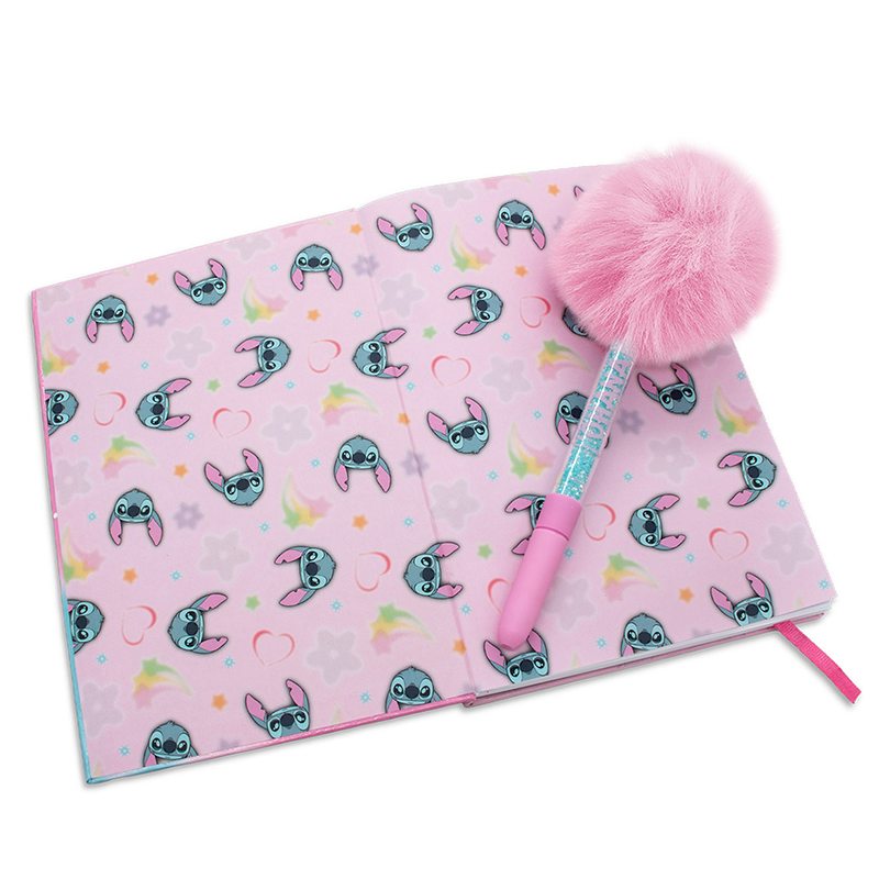 Stitch Cuaderno Squishy con Bolígrafo - Imagen 2
