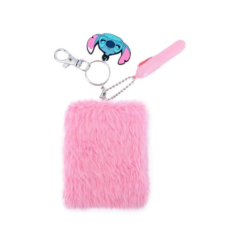 Stitch Cuaderno de Peluche con Llavero - Imagen 2