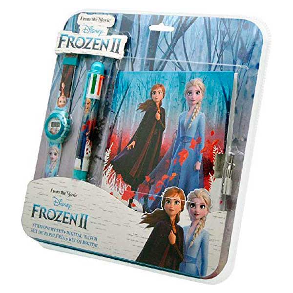Frozen 2 Set Diari Rellotge i Bolígraf - Imatge 1